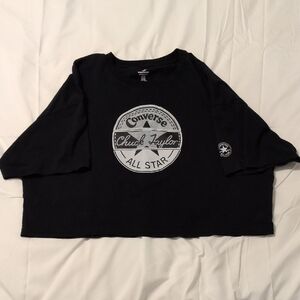 Converse Chuck Taylor Black Graphic Tee